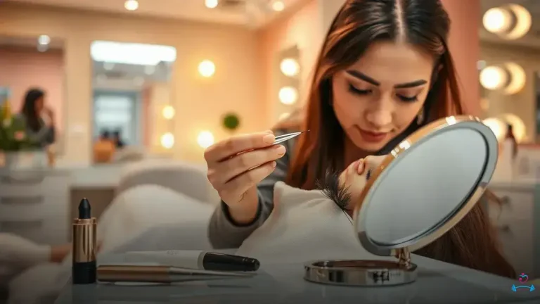 como fazer extensão de cilios