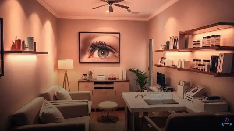 studio de cilios pequeno