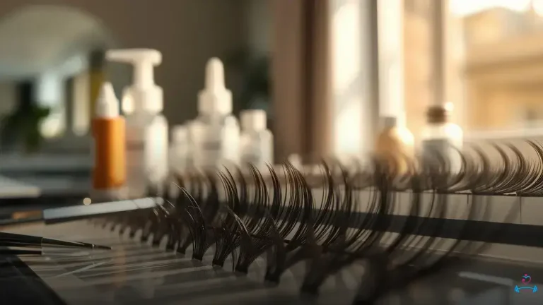 extensão de cilios modelo