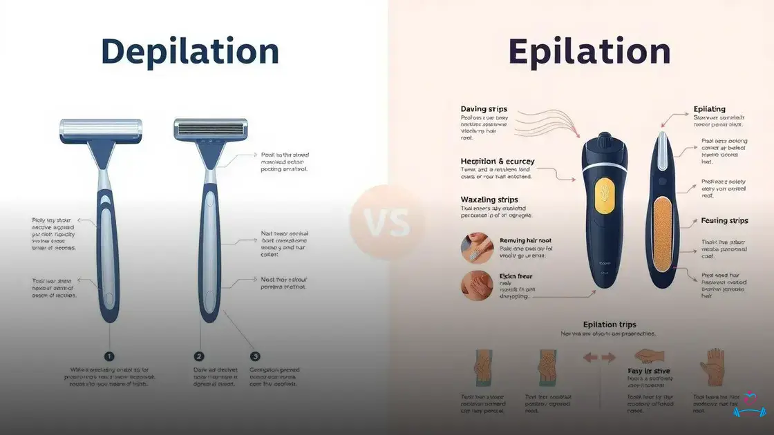 qual a diferença entre depilação e epilação? Descubra agora!