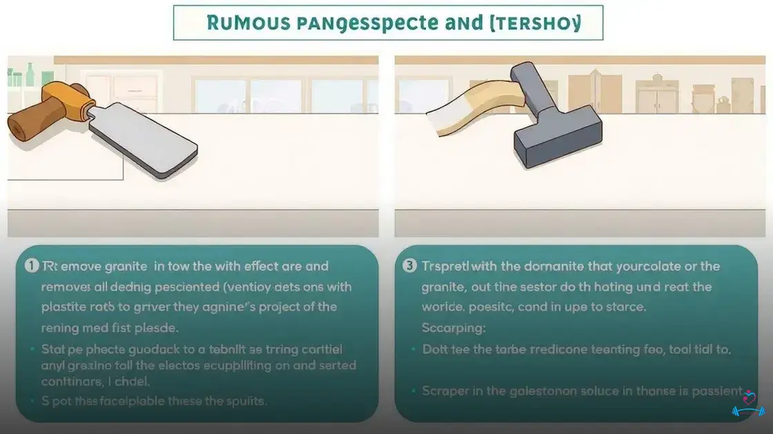como descolar granito colado com massa plástica