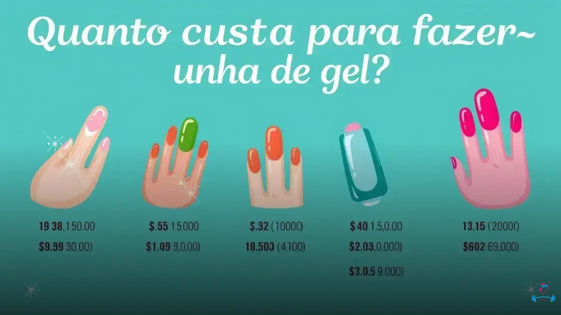quanto custa para fazer unha de gel e surpreenda-se agora