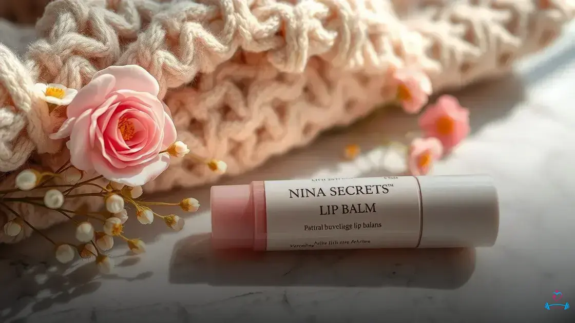 hidratante labial niina secrets