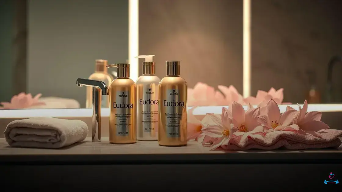 qual melhor shampoo da eudora para cabelo com progressiva