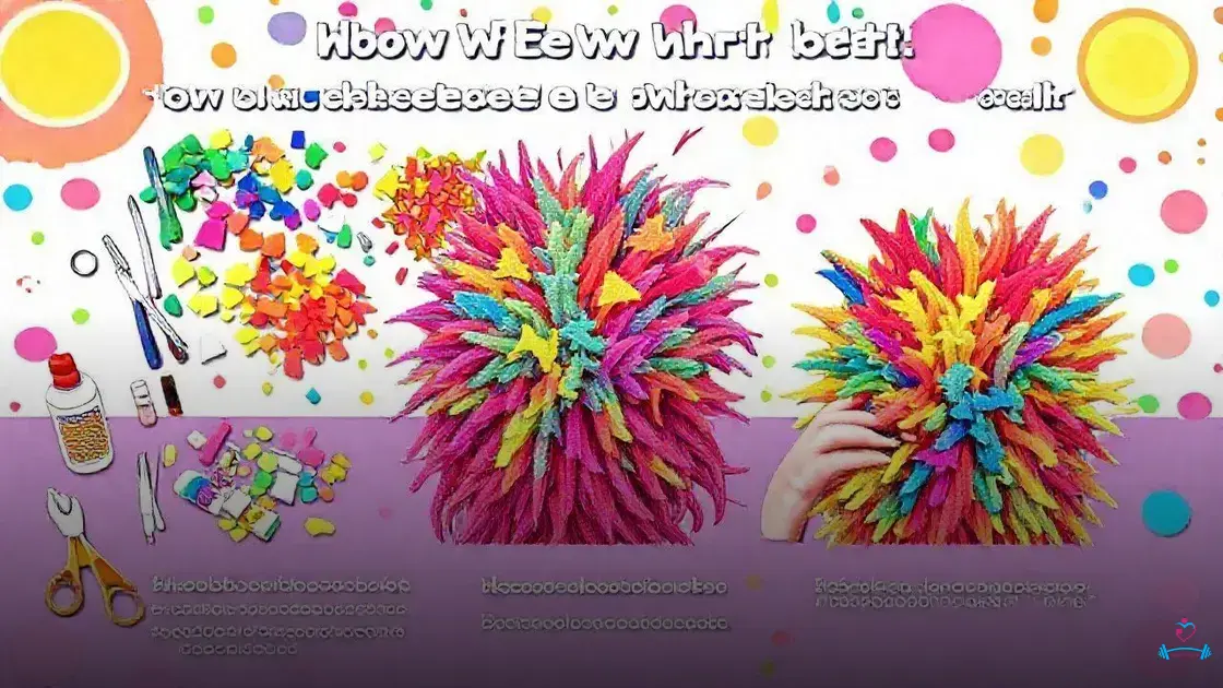como colar eva no cabelo maluco