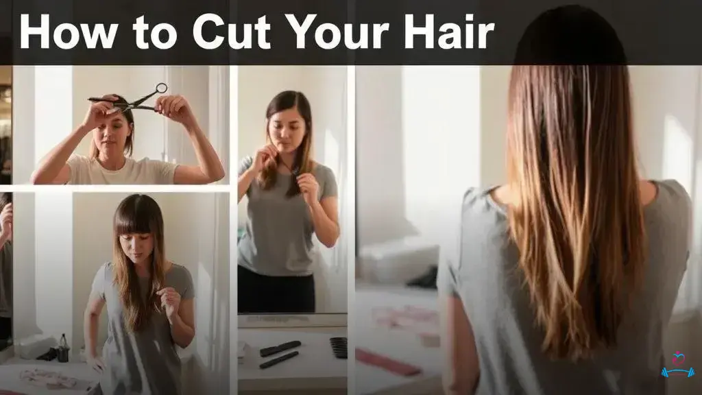 como.cortar o cabelo sozinha