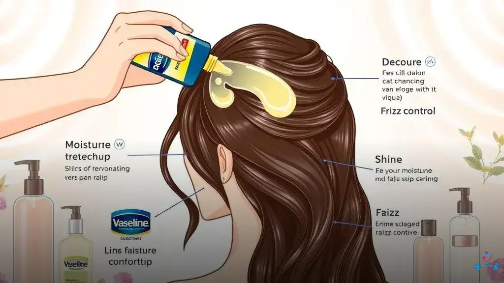 para que serve vaselina líquida no cabelo